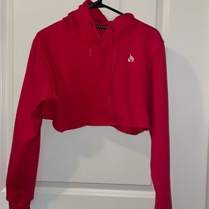 Crop hoodie